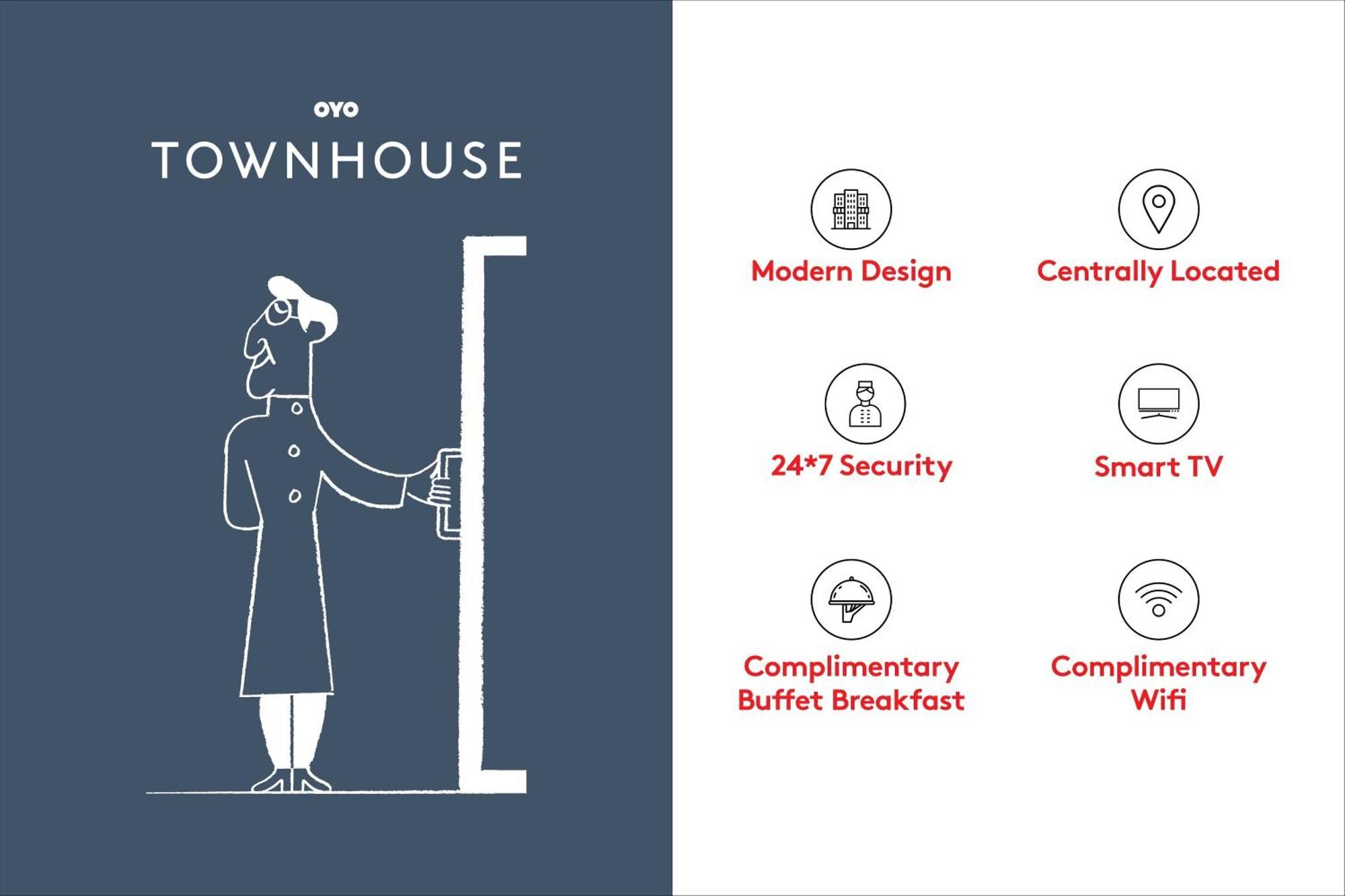 Townhouse Infinity Stays Gurgaon Dış mekan fotoğraf