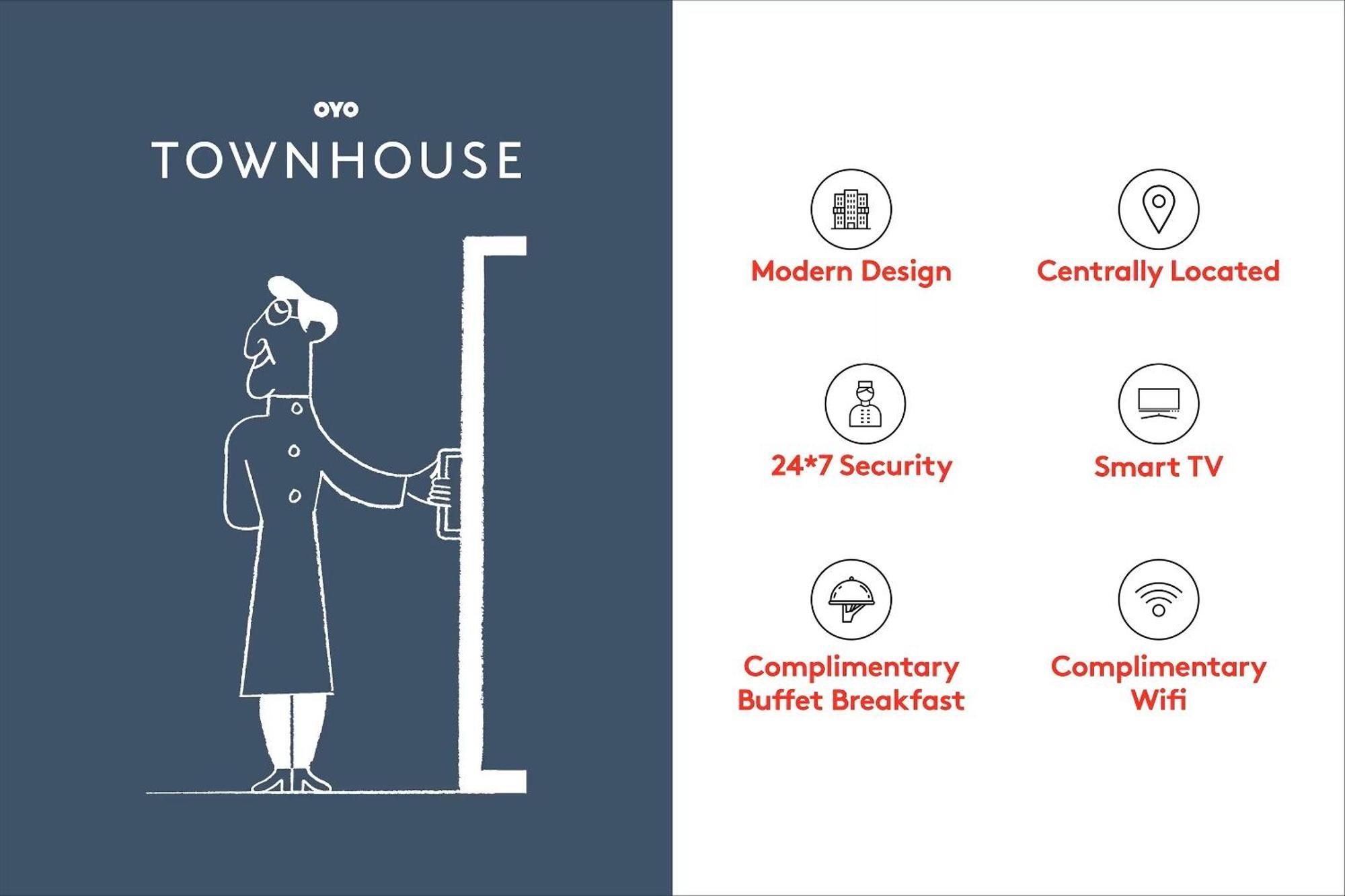 Townhouse Infinity Stays Gurgaon Dış mekan fotoğraf